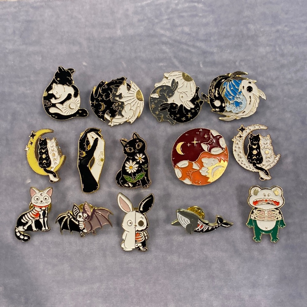 Witchy Enamel Pins 20-33